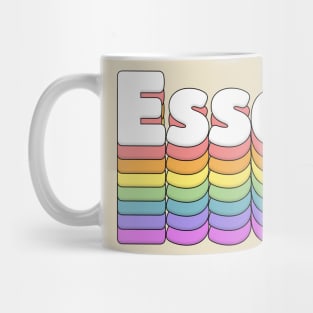 Essen \\\//// Retro Typography Design Mug